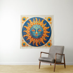 Tapiz Sol celeste