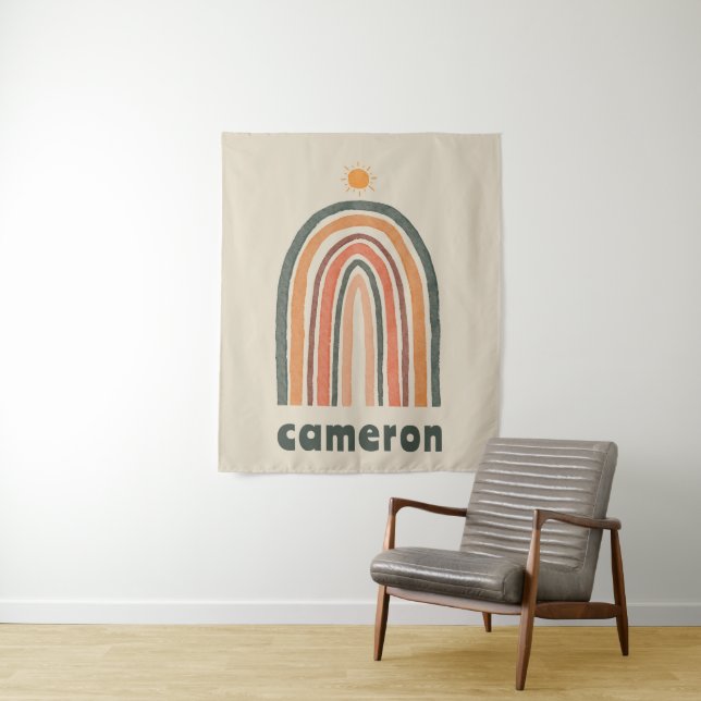 Tapiz Sol sobre un arcoiris (In situ)