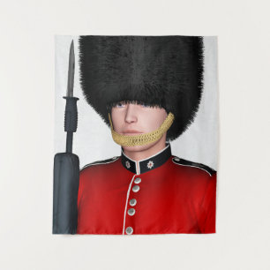 Tapiz Soldado de la Guardia Real Británica Arte de Londr