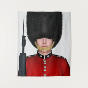 Tapiz Soldado de la Guardia Real Británica Arte de Londr
