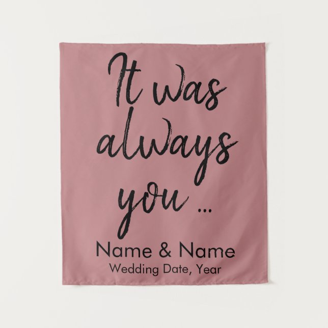 Tapiz Sólidos Bodas para la ceremonia en un presupuesto (Anverso)