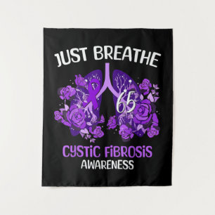 Tapiz Solo Respira Conciencia sobre Fibrosis Quística