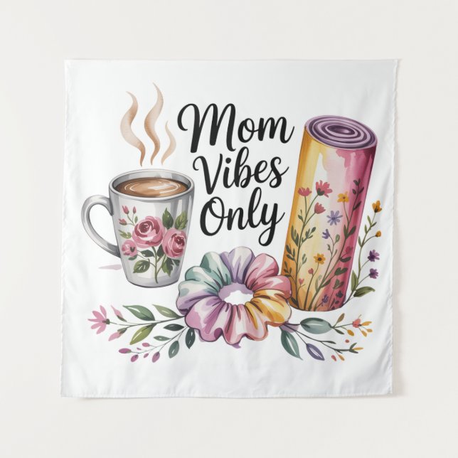 Tapiz Sólo Vibraciones de Mamá (Anverso)