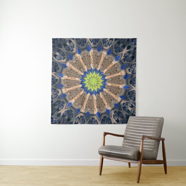 Tapiz solstice sunshine 002 tapestry (In situ (horizontal))