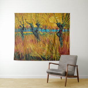 Tapiz Sombras al atardecer   Van Gogh  