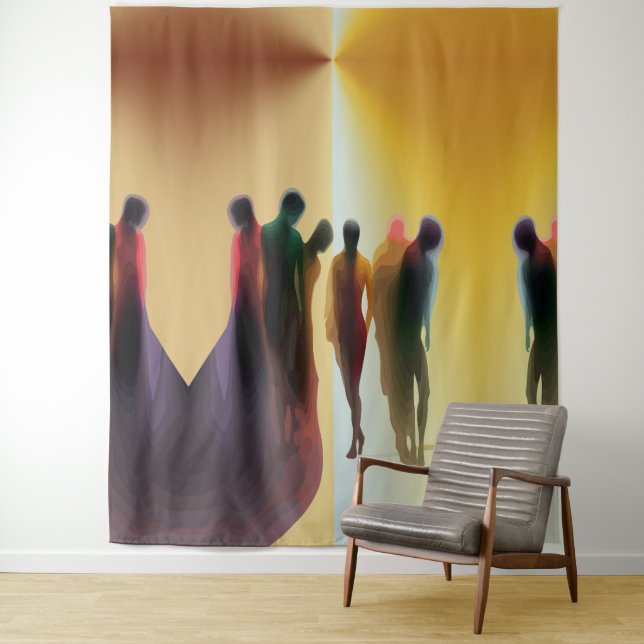 Tapiz Sombras celestes: Una celebración conmovedora (In situ)