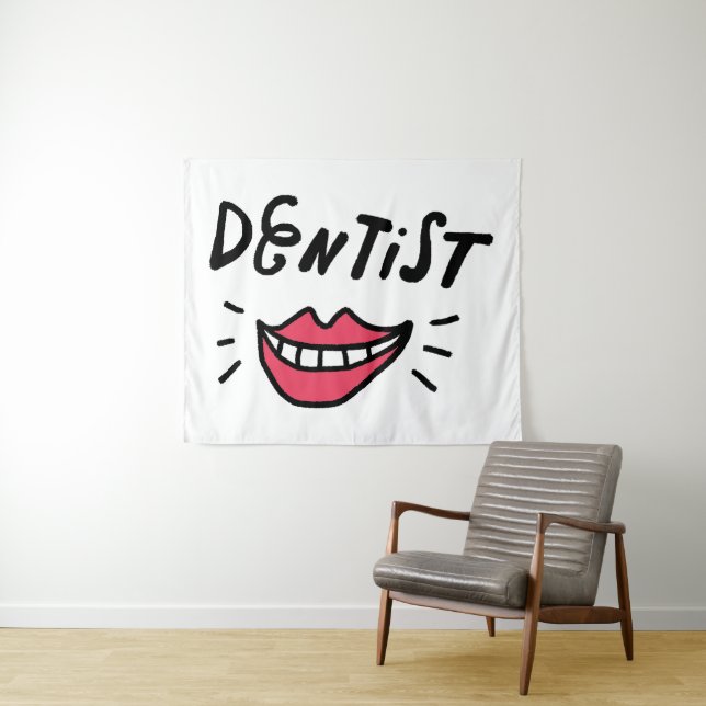 Tapiz Sonrisa del dentista (In situ (horizontal))