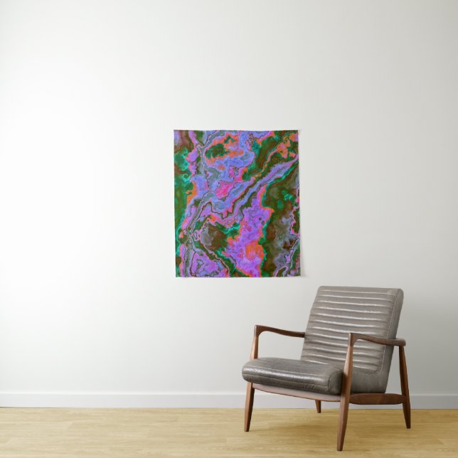 Tapiz Sour Marble Tapestry (In situ)