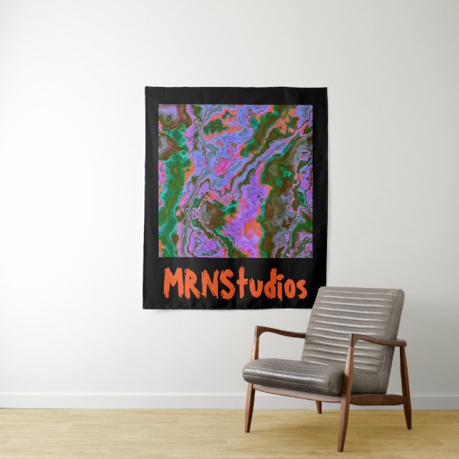 Tapiz Sour Marble Tapestry (In situ)