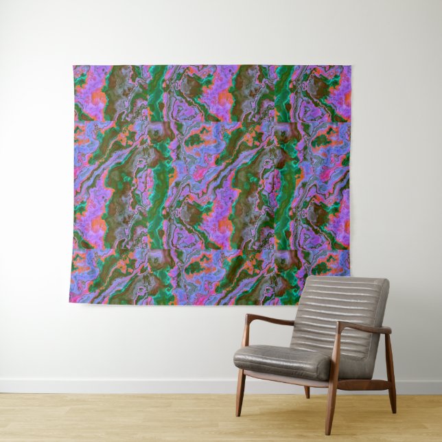 Tapiz Sour Marble Tapestry (In situ (horizontal))