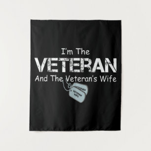Tapiz Soy El Veterano y La Esposa Del Veterano Veteranos