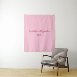 Tapiz Soy literalmente sólo un Poster chica