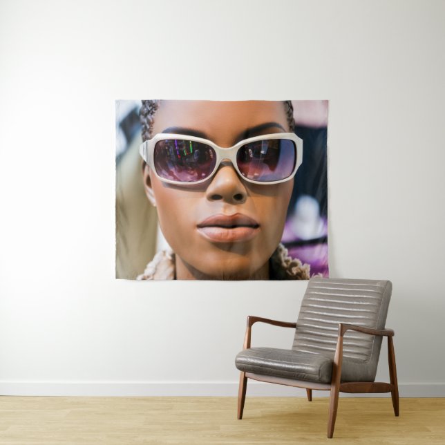 Tapiz Soy realmente hermosa (In situ (horizontal))