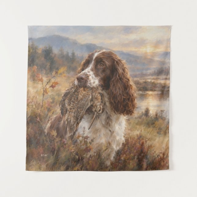 Tapiz Spaniel de Springer Inglés (Anverso)