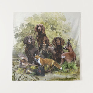 Tapiz Spaniels alemanes (Deutscher Wachtelhund)