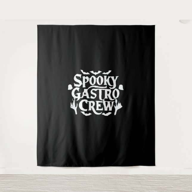 Tapiz Spooky Gastro Crew Gastro Nurse Halloween Classic (Anverso)