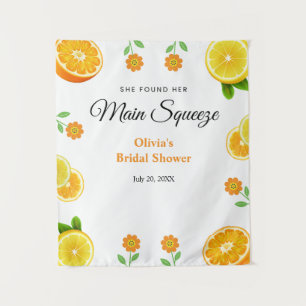 Tapiz Squeeze Citrus Lemon Bridal Shower Fondo