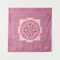 Sri Yantra  / Sri Chakra in lotus