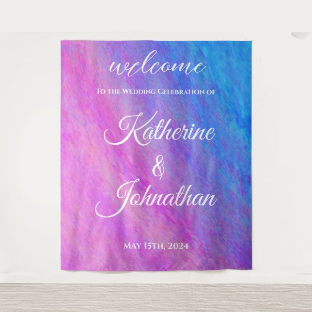 Tapiz Stardust Sea-Boda Welcom- (Anverso)