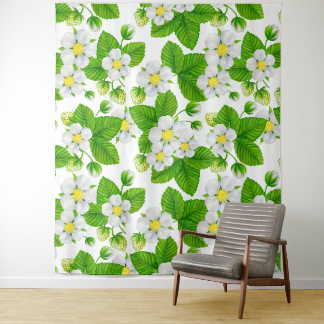 Tapiz Starwberry Garden 2 (In situ)