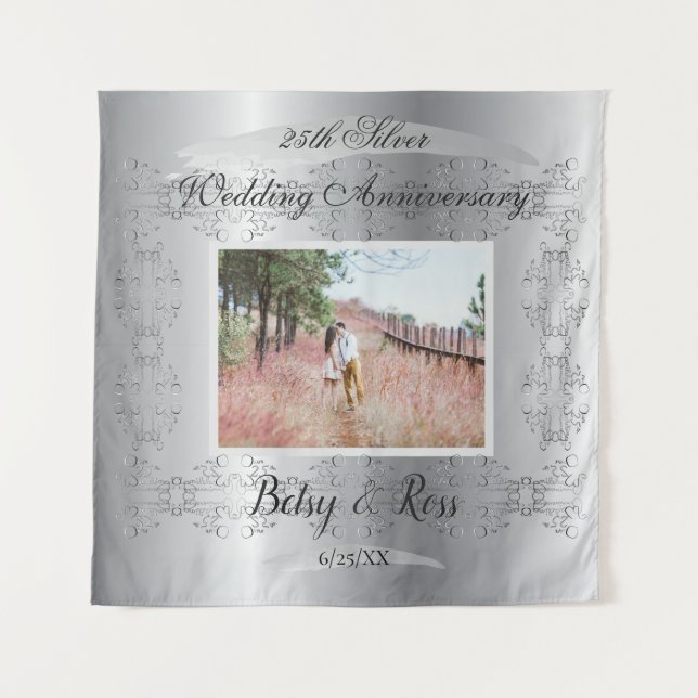 Tapiz Su 25º Aniversario de Bodas de Plata (Anverso)