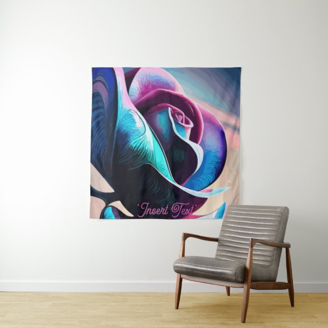 Tapiz Su Majestad de Medianoche: La belleza oscura de lo (In situ)