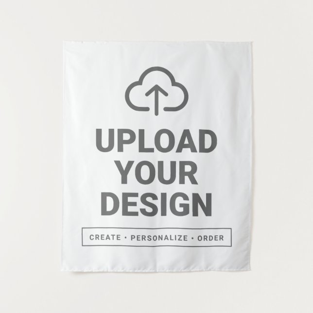 Tapiz Sube tu diseño personalizado (Anverso)