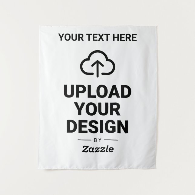 Tapiz Sube tu diseño y texto (Anverso)