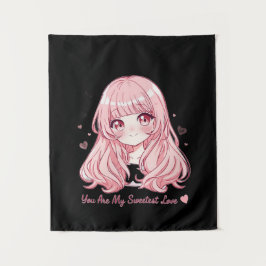 Tapiz Sudadera Anime Valentín Lindo