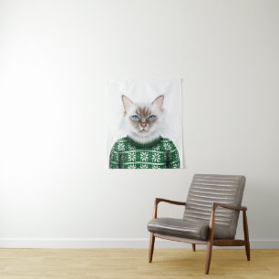 Tapiz Suéter del gato del gatito