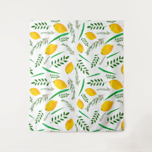 Tapiz Sukká, sukkot, Etrog, Días santos judíos, shofa