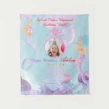 ¡Sumérgete en una Fiesta de Cumpleaños de Sirena!