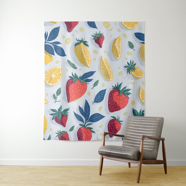 Tapiz Summer Delight Fruit Wallpaper (In situ)
