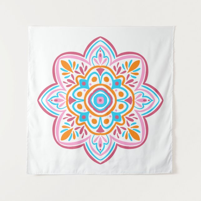 Tapiz Summery mandala (Anverso)