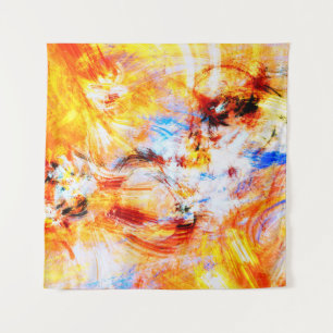 Tapiz Sunlight. Abstract beautiful multicolor bright art