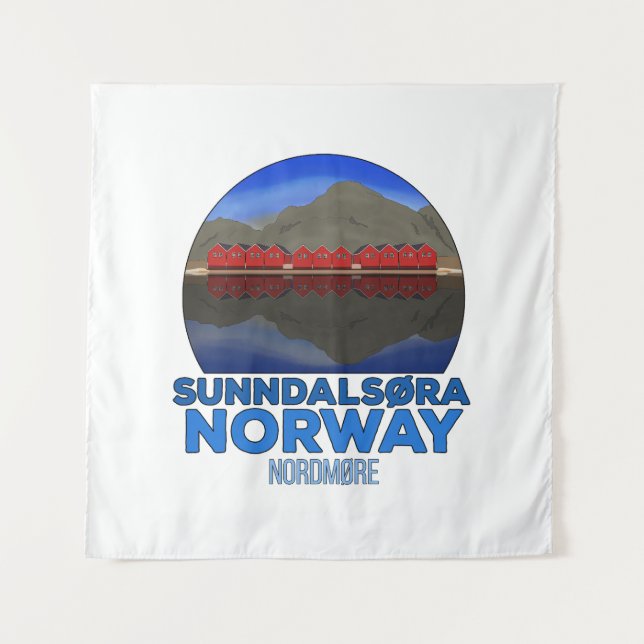 Tapiz Sunndalsøra Nordmøre Noruega (Anverso)