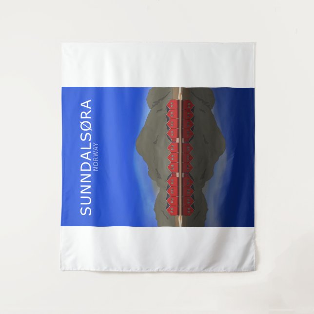 Tapiz Sunndalsøra Noruega (Anverso)