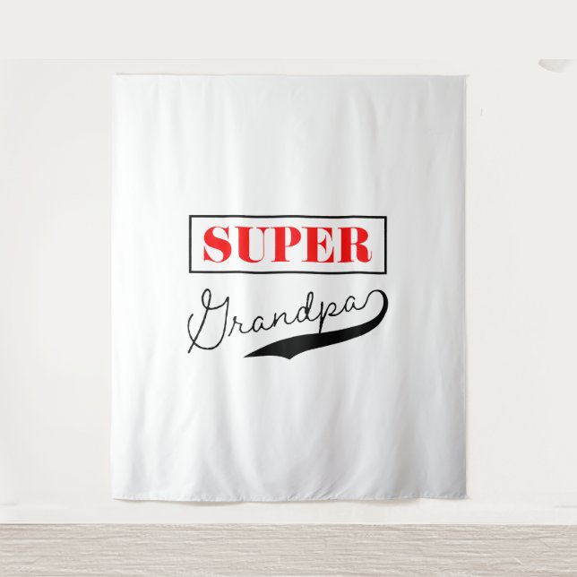 Tapiz Super Abuelo (Anverso)