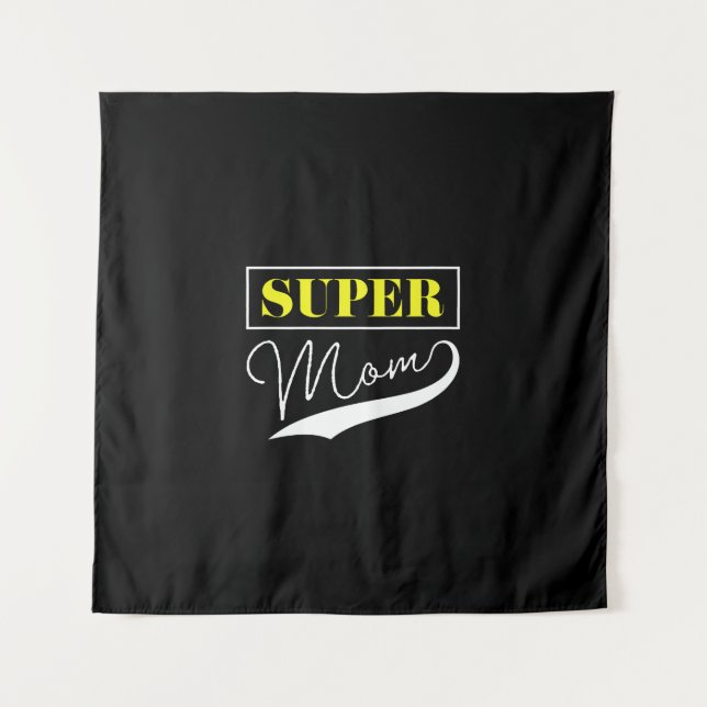 Tapiz Super Mamá (Anverso)