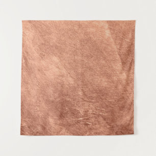 Tapiz Superficie de cobre cepillada, textura metálica.