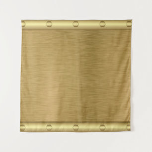 Tapiz Superficie de oro de textura metalizado