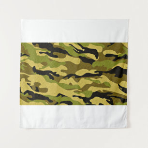 Tapiz Superficie del soldado de camuflaje textil