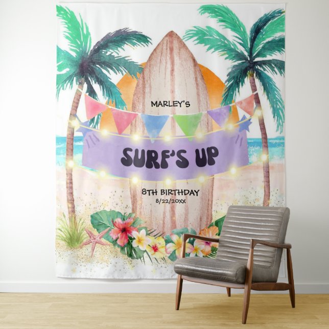 Tapiz Surf & Sea | Cumpleaños de Playa con Olas Alzas (In situ)