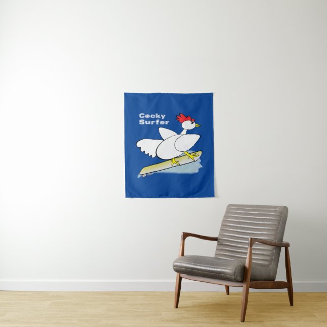 Tapiz Surfista de Cocky (In situ)