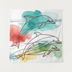 Tapiz Susurros de acuarela