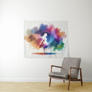 Tapiz Susurros de un alma arco iris