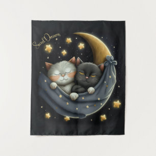 Tapiz Sweet Dreams Cute Design Kitten