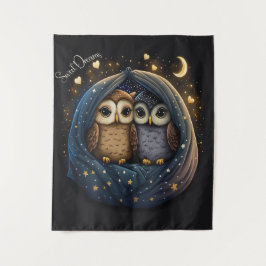 Tapiz Sweet Dreams Cute Design Owl