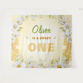 Tapiz Sweet One Bumblebee First Boy Birthday Party