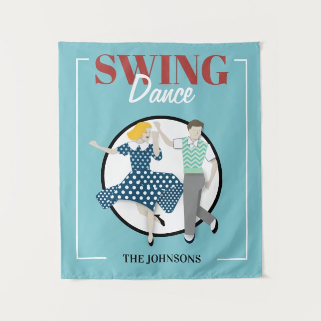 Tapiz Swing Dance (Anverso)